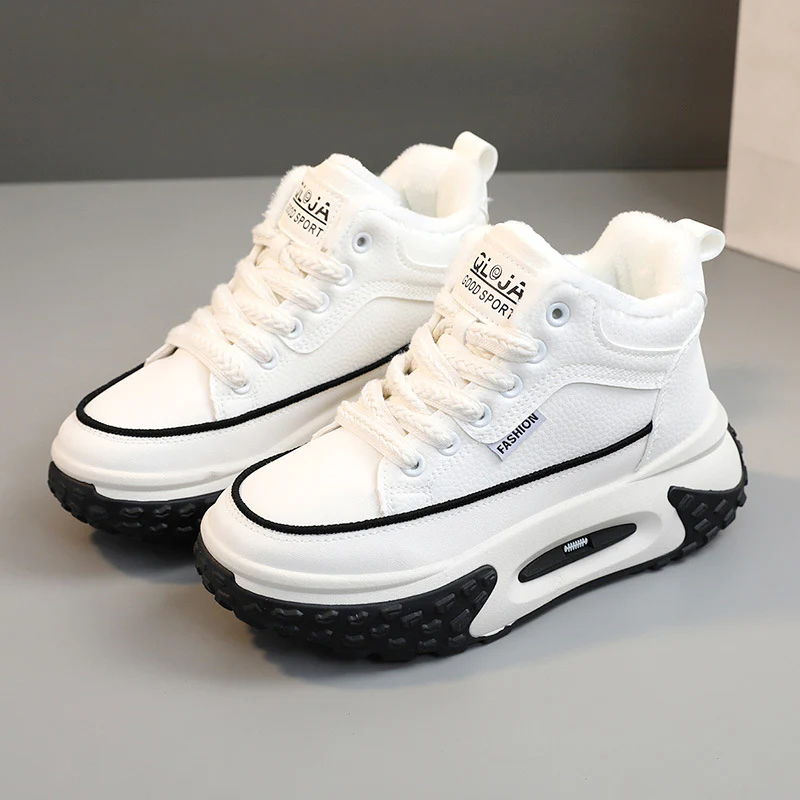 Damen Hohe Sneakers mit atmungsaktivem Innenfutter und rutschfester Sohle Heidi Mode - Image 8