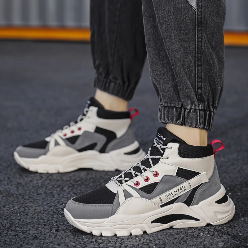 Damen Hohe Sneakers mit innovativem Dämpfungssystem und strapazierfähigem Obermaterial Heidi Mode - Image 2