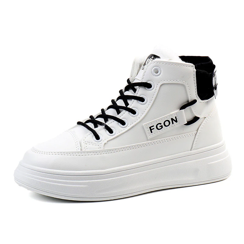 Damen Hohe Sneakers mit kuscheligem Innenfutter und sportivem Design Heidi Mode - Image 4