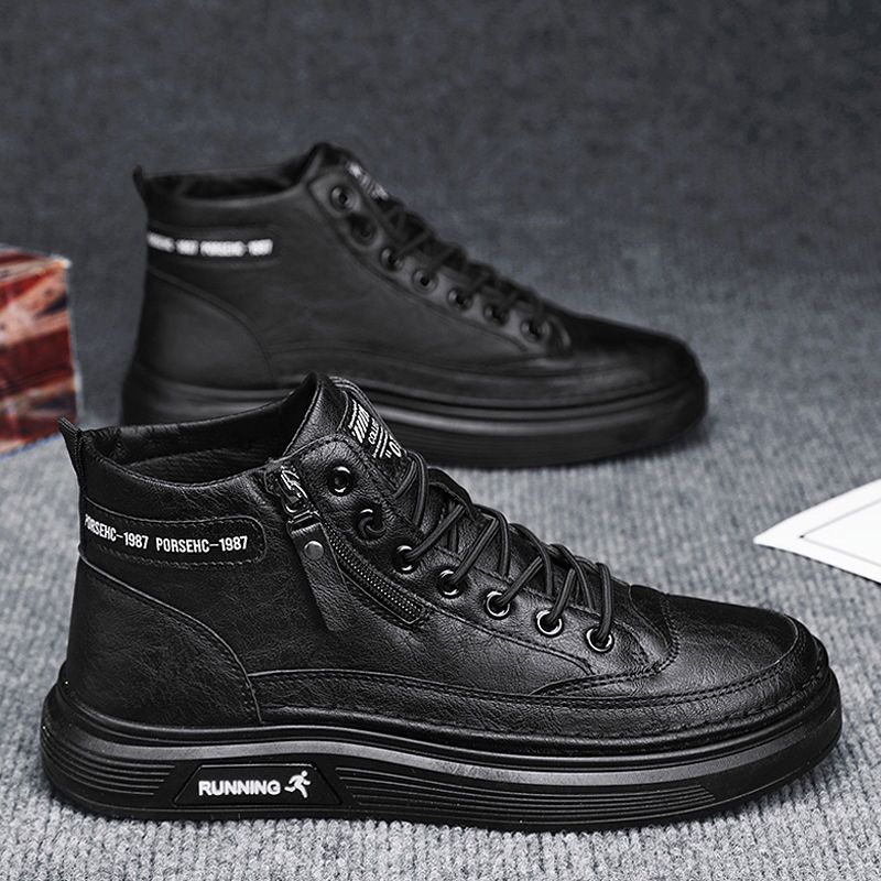 Damen Hohe Sneakers mit praktischem Reißverschluss und robustem Design Heidi Mode - Image 4