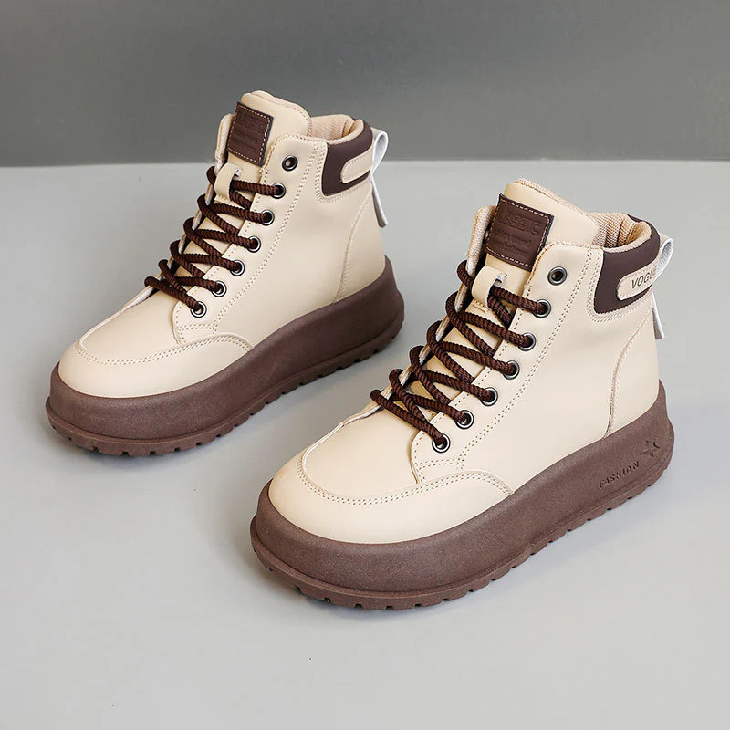 Damen Hohe Sneakers mit robustem Sohlendesign und Polsterung Heidi Mode - Image 6