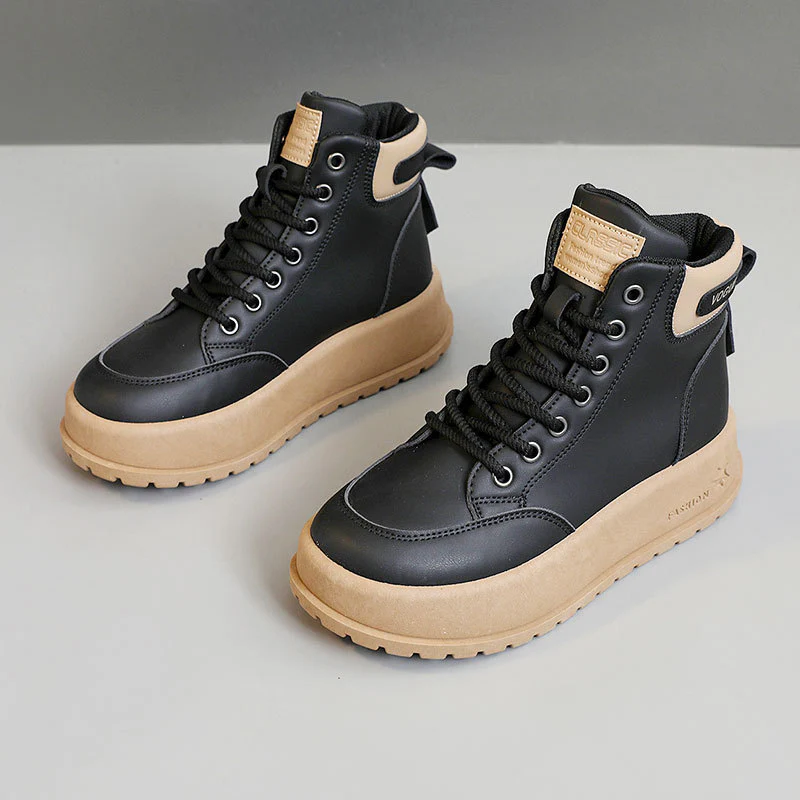 Damen Hohe Sneakers mit robustem Sohlendesign und Polsterung Heidi Mode - Image 7