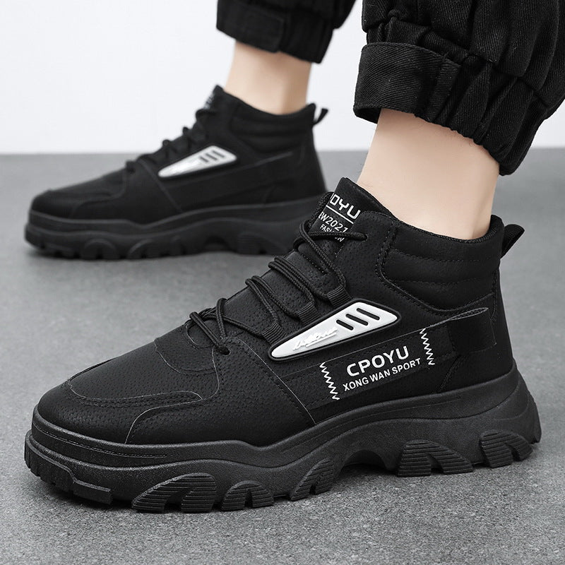Damen Hohe Sneakers mit robustem Sohlenprofil und ergonomischem Design Heidi Mode - Image 3