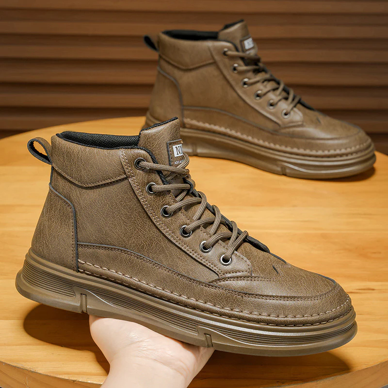 Damen Hohe Sneakers mit rutschfester Sohle und komfortabler Dämpfung Heidi Mode - Image 3