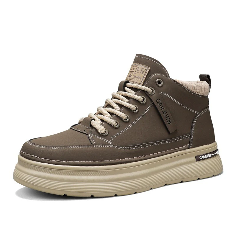 Damen Hohe Sneakers mit weichem Innenfutter und rutschfester Sohle Heidi Mode - Image 5