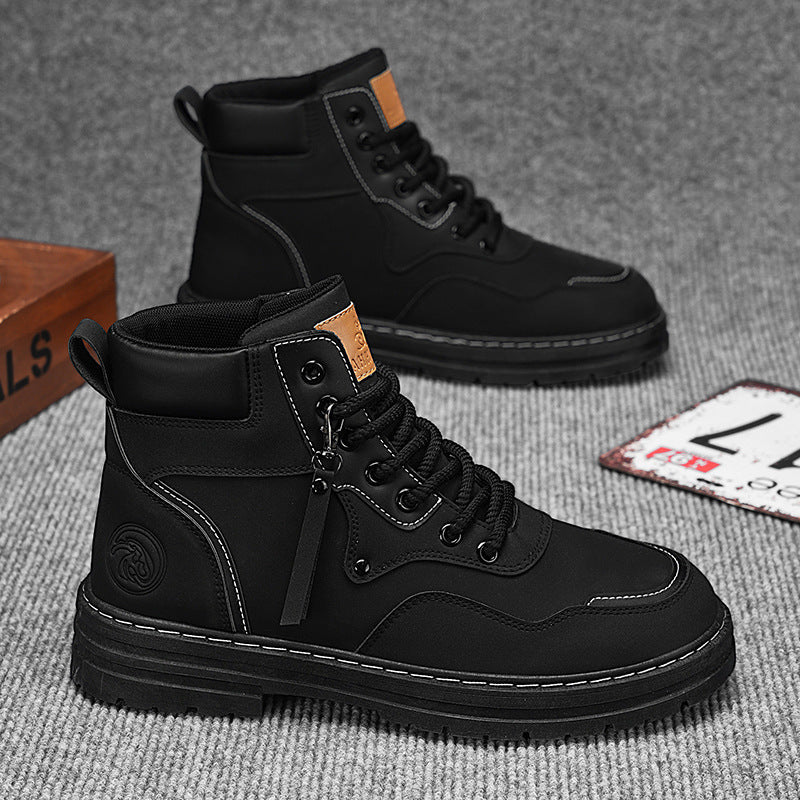Damen Hohe Stiefel mit rutschfester Sohle und robustem Obermaterial Heidi Mode - Image 2