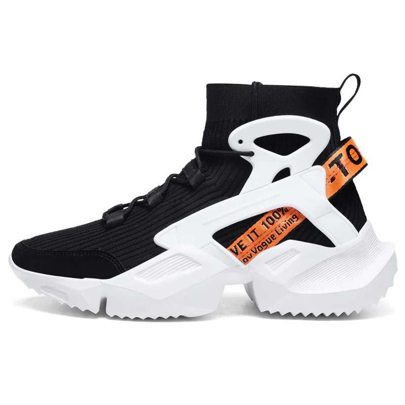 Damen Hohe Strick-Sneaker mit stabilisierenden Sohlen von Heidi Mode - Image 6