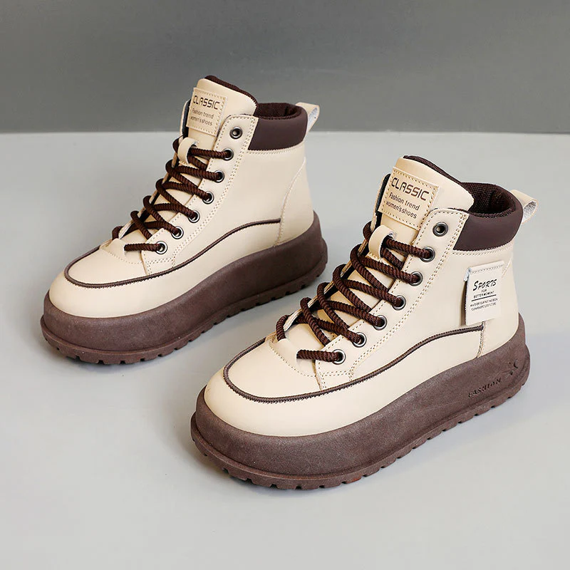 Damen Hohe Trekkingstiefel mit bequemer Dämpfung und robustem Profil Heidi Mode - Image 2