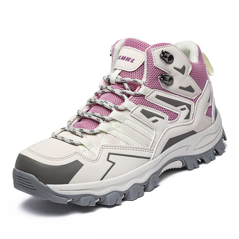 Damen Hohe Wanderstiefel mit innovativem Schnellschnürsystem und rutschfester Sohle Heidi Mode - Image 6