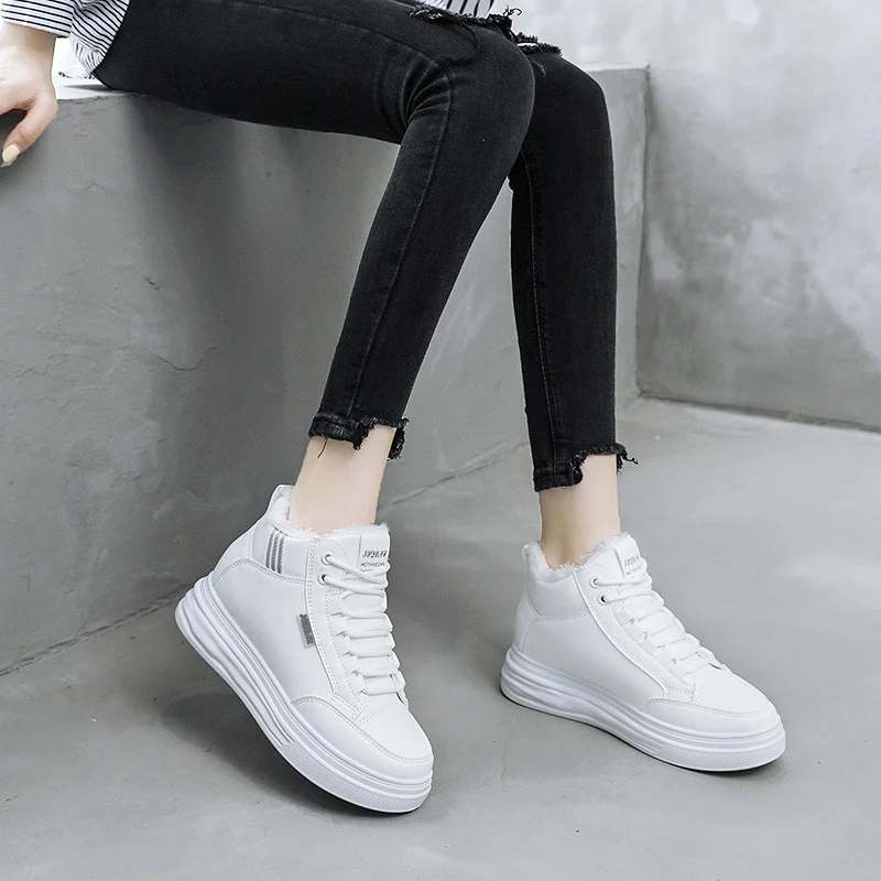 Damen Hohe Winter Sneakers mit dämpfendem Innenfutter Heidi Mode - Image 3