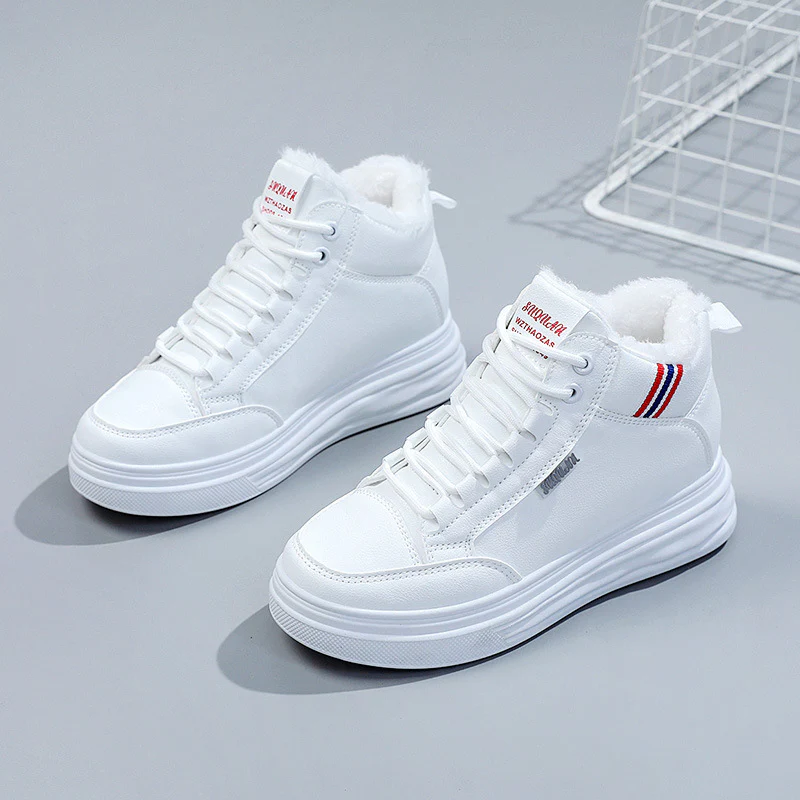 Damen Hohe Winter Sneakers mit dämpfendem Innenfutter Heidi Mode - Image 6