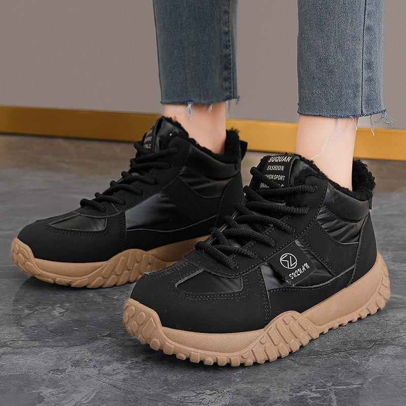 Damen Hohe Winter Sneakers mit kuscheligem Innenfutter Heidi Mode - Image 2