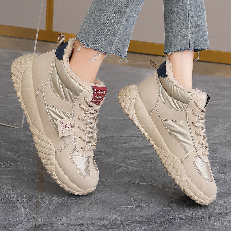 Damen Hohe Winter Sneakers mit kuscheligem Innenfutter Heidi Mode - Image 3