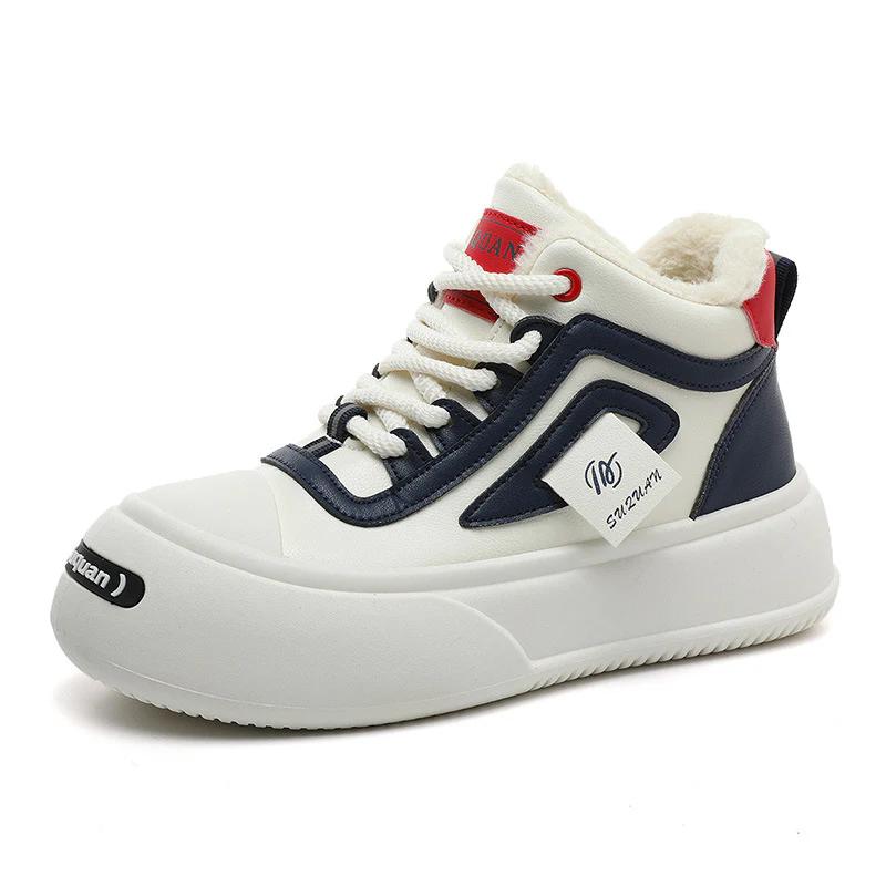 Damen Hohe Winter Sneakers mit kuscheligem Innenfutter und rutschfester Sohle Heidi Mode - Image 5