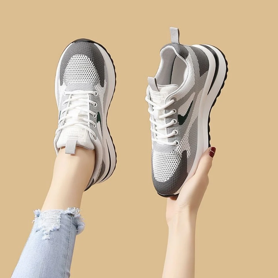 Damen Innovative Freizeit Sneakers mit hochelastischem Obermaterial und rutschfester Sohle Heidi Mode - Image 6