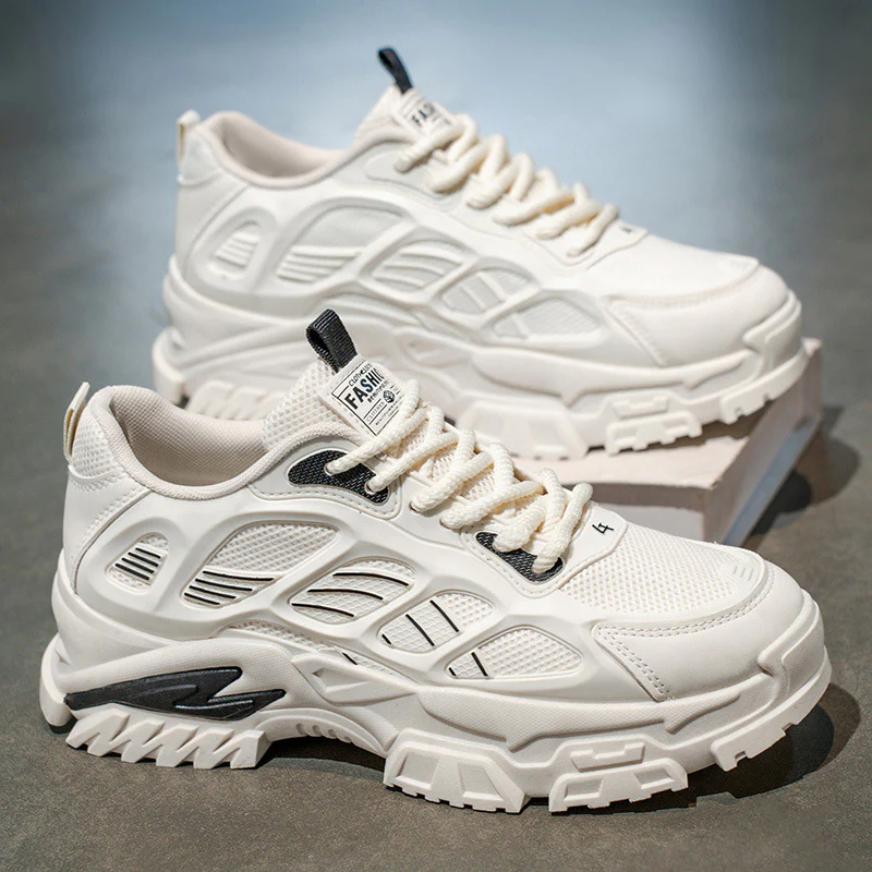 Damen Innovative Laufschuhe mit dämpfender Sohle und atmungsaktivem Mesh-Obermaterial Heidi Mode - Image 3