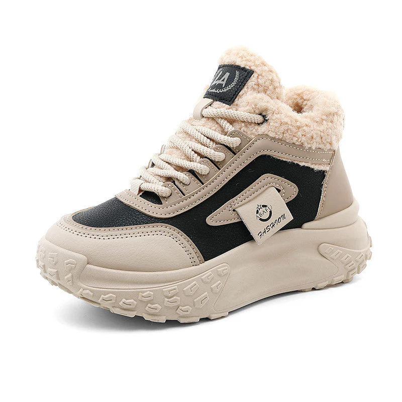 Damen isolierende High-Top Sneakers mit weichem Innenfutter und rutschfester Sohle Heidi Mode - Image 5