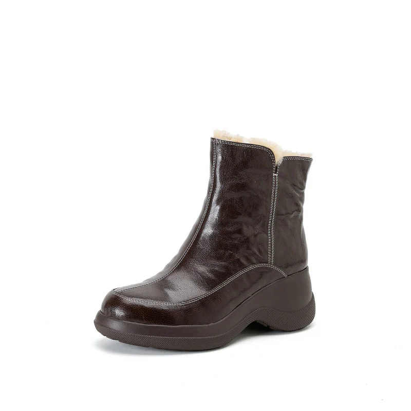 Damen isolierte Winterstiefel mit hohem Komfort und rutschfester Sohle Heidi Mode - Image 7