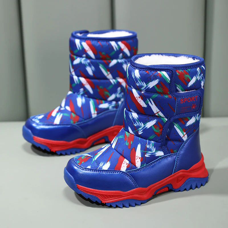 Damen isolierte Winterstiefel mit rutschfester Profilsohle und atmungsaktivem Innenfutter Heidi Mode - Image 2