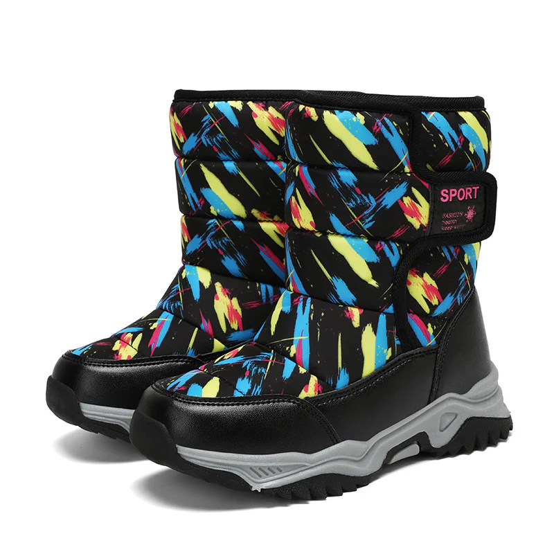 Damen isolierte Winterstiefel mit rutschfester Profilsohle und atmungsaktivem Innenfutter Heidi Mode - Image 5