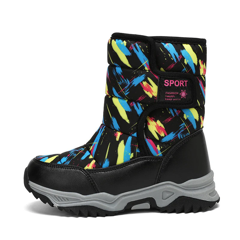 Damen isolierte Winterstiefel mit rutschfester Profilsohle und atmungsaktivem Innenfutter Heidi Mode - Image 7