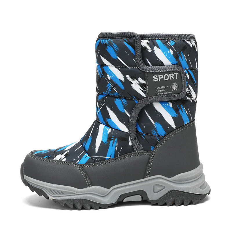 Damen isolierte Winterstiefel mit rutschfester Profilsohle und atmungsaktivem Innenfutter Heidi Mode - Image 8