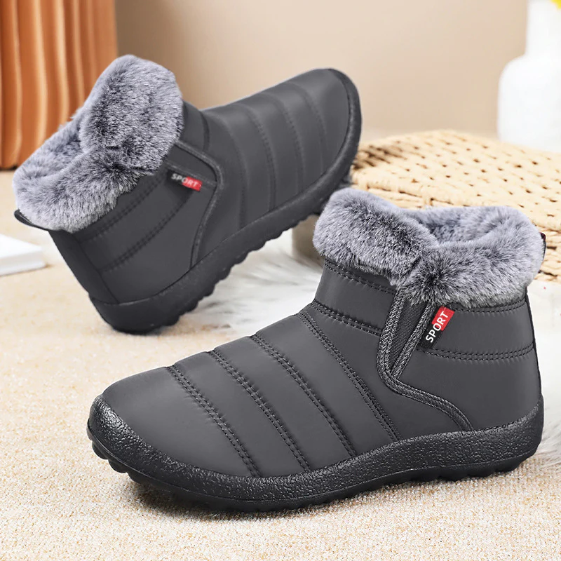 Damen Isolierte Winterstiefel mit rutschfester Sohle und kuscheligem Innenfutter Heidi Mode - Image 2