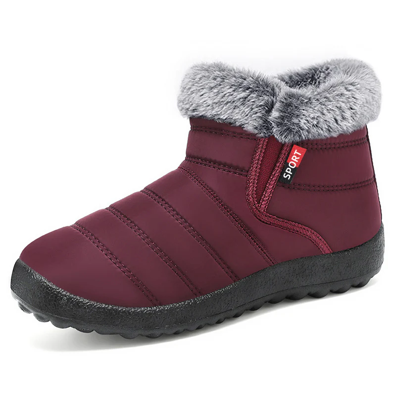Damen Isolierte Winterstiefel mit rutschfester Sohle und kuscheligem Innenfutter Heidi Mode - Image 5