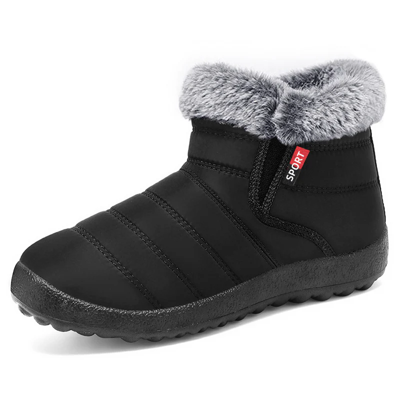 Damen Isolierte Winterstiefel mit rutschfester Sohle und kuscheligem Innenfutter Heidi Mode - Image 8