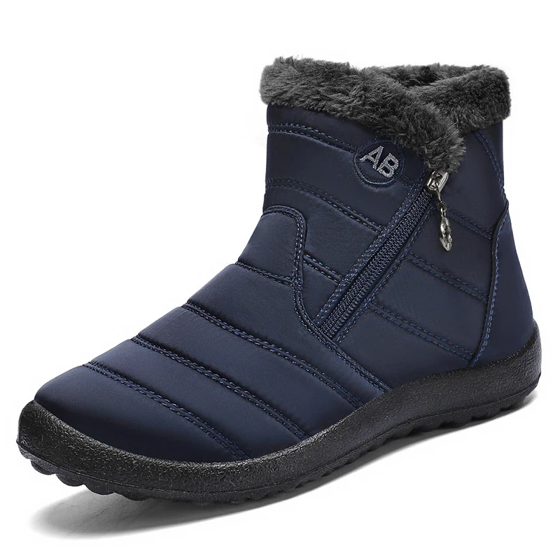 Damen Isolierte Winterstiefel mit rutschfester Sohle und praktischem Reißverschluss Heidi Mode - Image 6