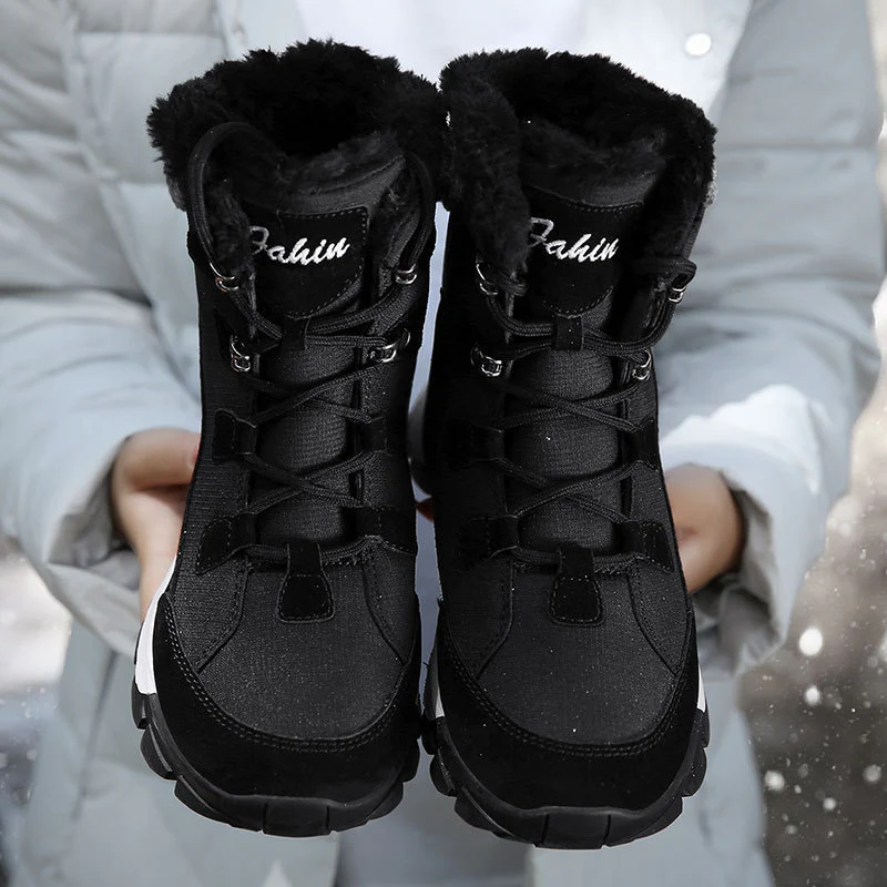 Damen Isolierte Winterstiefel mit rutschfester Sohle und weichem Innenfutter Heidi Mode - Image 2