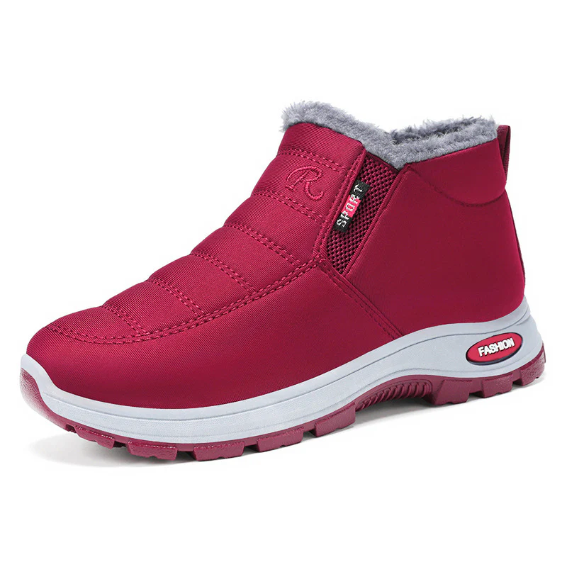 Damen isolierte Winterstiefel mit rutschfester Sohle und weichem Innenfutter Heidi Mode - Image 3