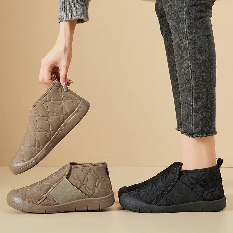 Damen Isolierte Winterstiefel mit rutschfester Sohle und weichem Innenfutter Heidi Mode - Image 4