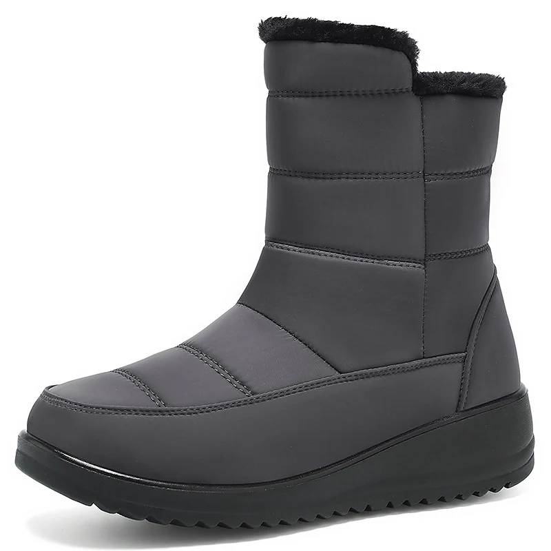 Damen Isolierte Winterstiefel mit warmer Fütterung und rutschfester Sohle Heidi Mode - Image 7