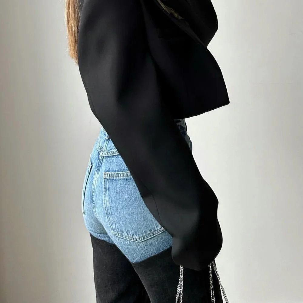 Damen Jeans mit innovativem Hybrid-Design und figurschmeichelndem Schnitt Heidi-Mode - Image 3