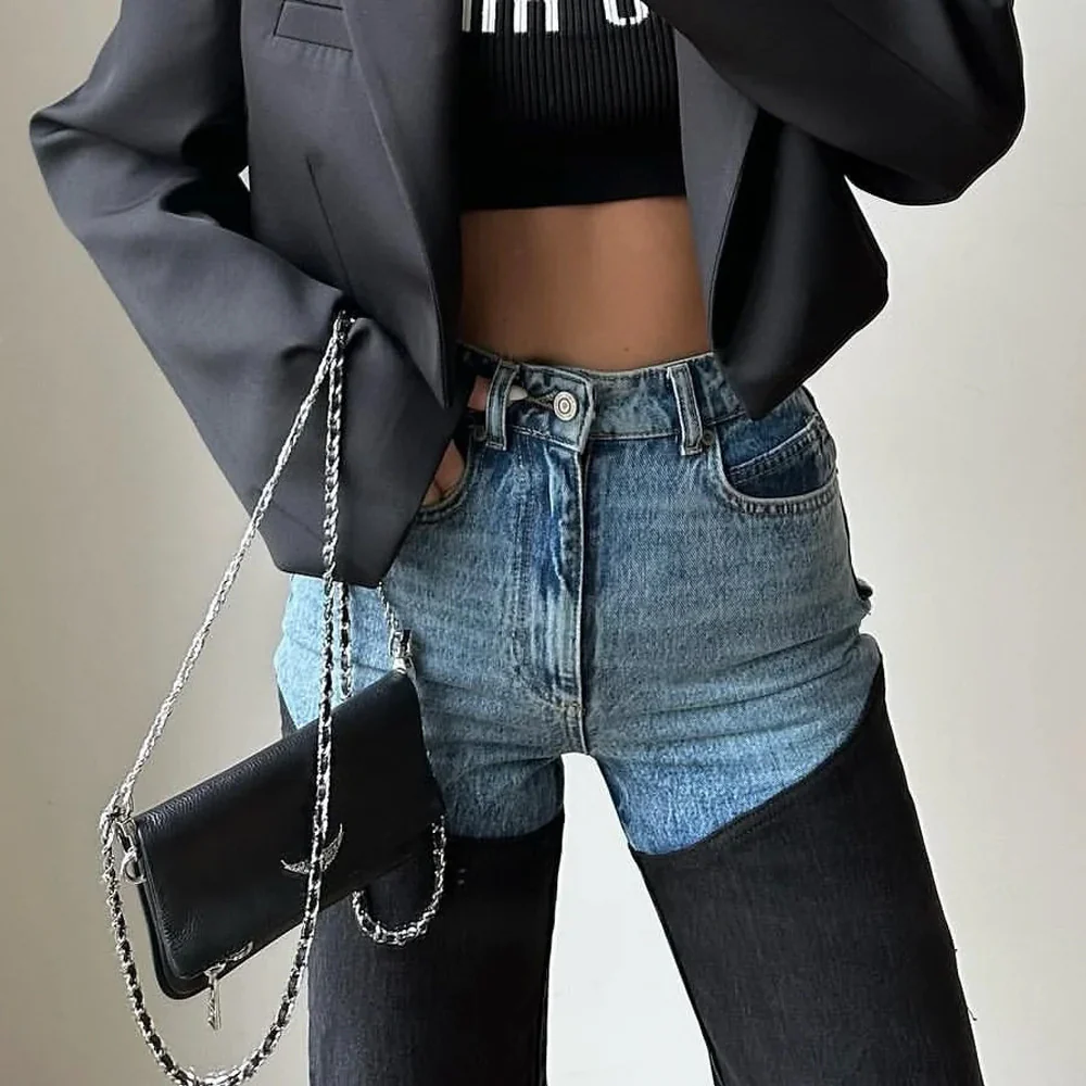 Damen Jeans mit innovativem Hybrid-Design und figurschmeichelndem Schnitt Heidi-Mode - Image 4