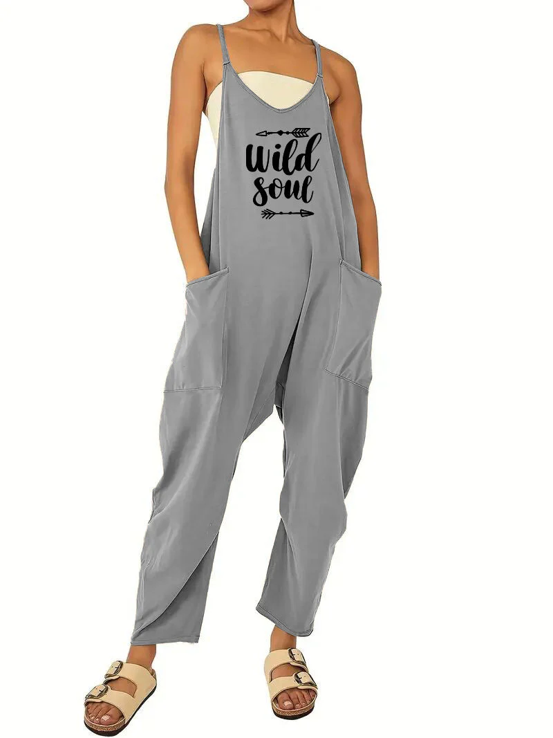Damen Jumpsuit mit Lässigem Schnitt und Praktischen Taschen Heidi-Mode - Image 2