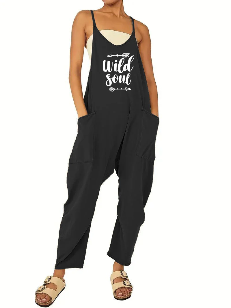 Damen Jumpsuit mit Lässigem Schnitt und Praktischen Taschen Heidi-Mode - Image 6