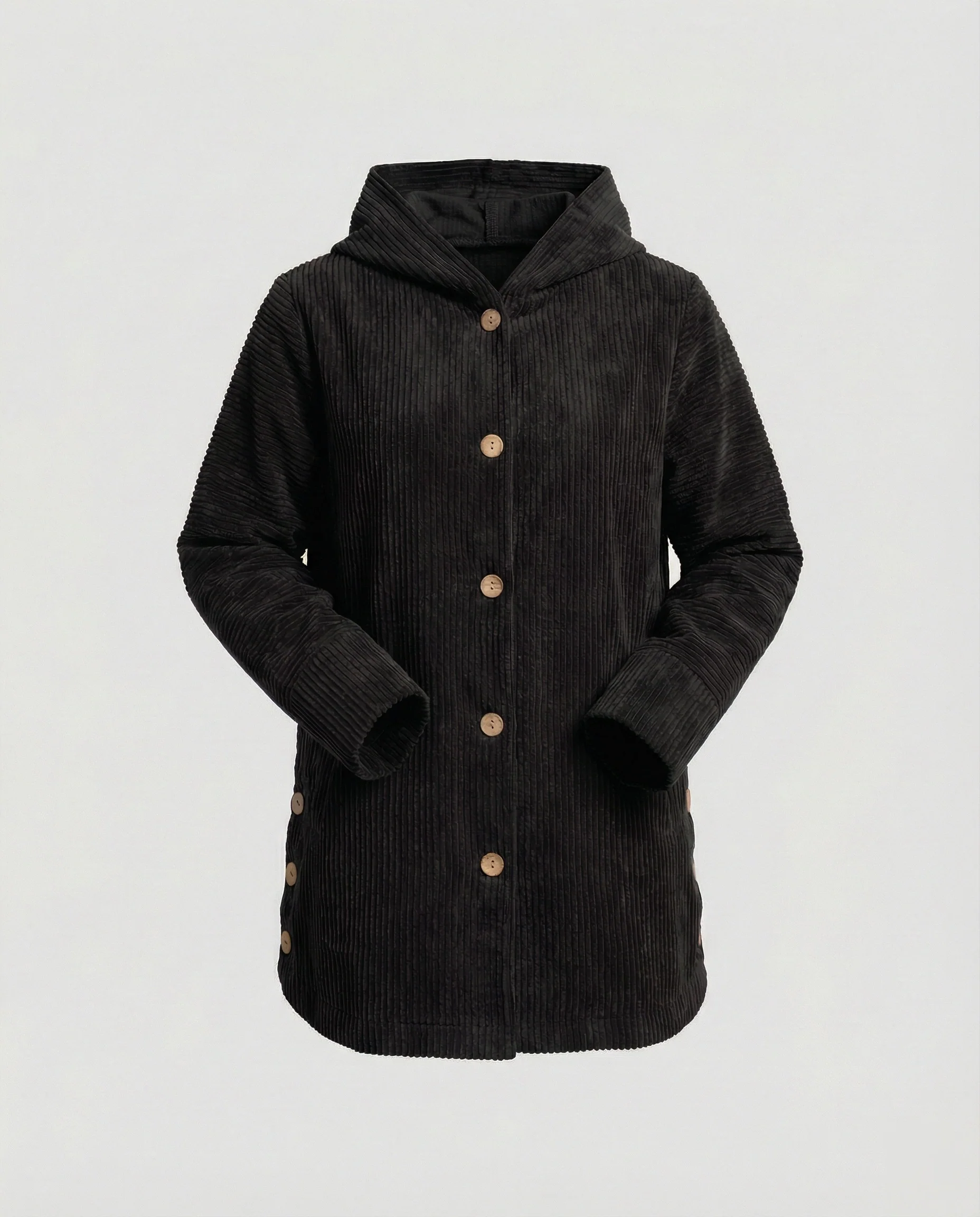 Damen Cord-Kapuzenjacke - Image 5