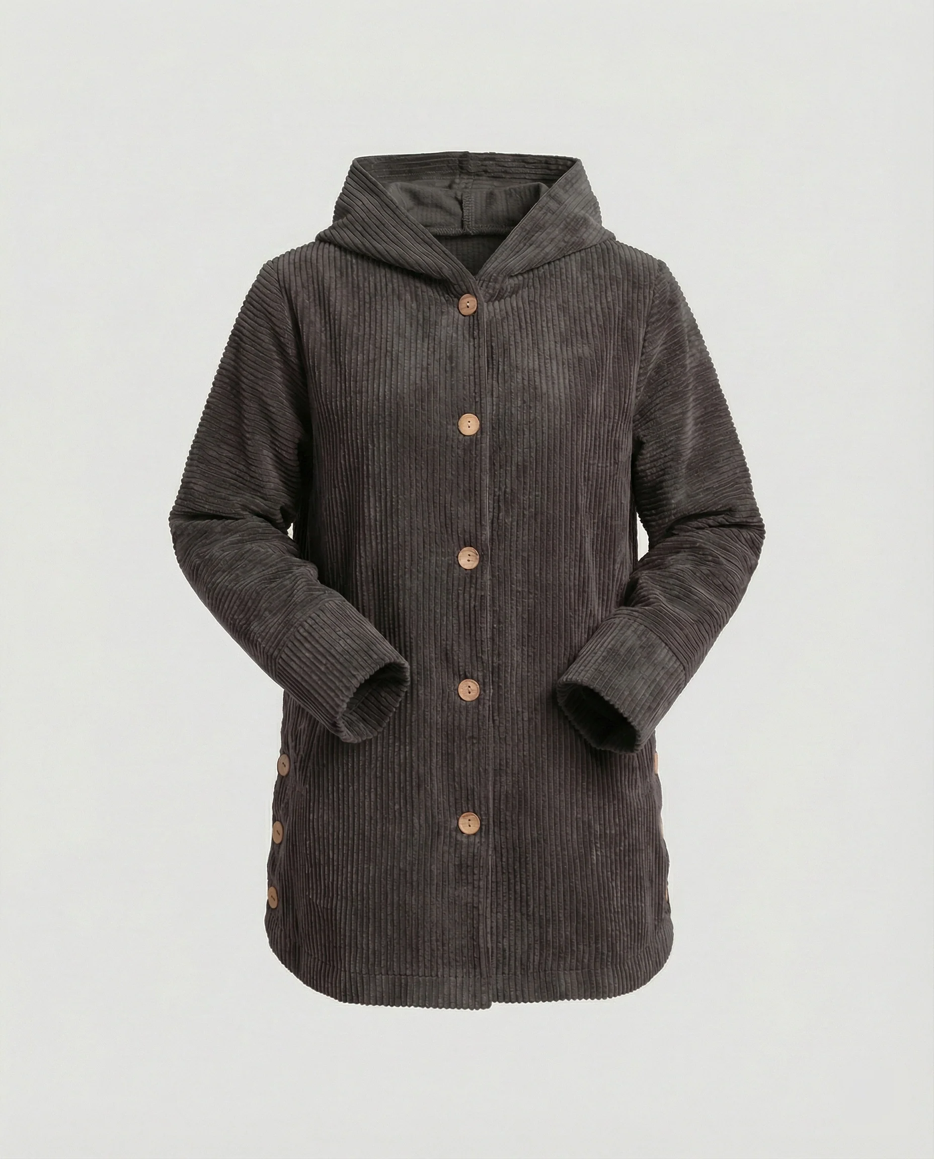 Damen Cord-Kapuzenjacke - Image 6