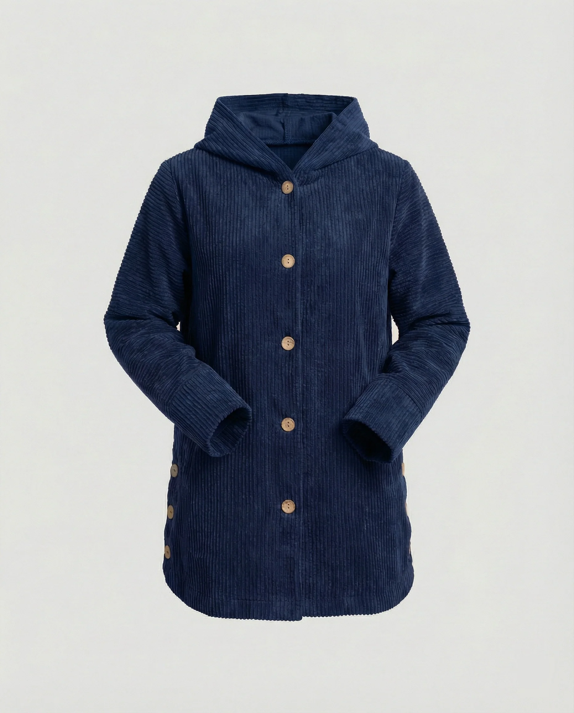 Damen Cord-Kapuzenjacke - Image 8