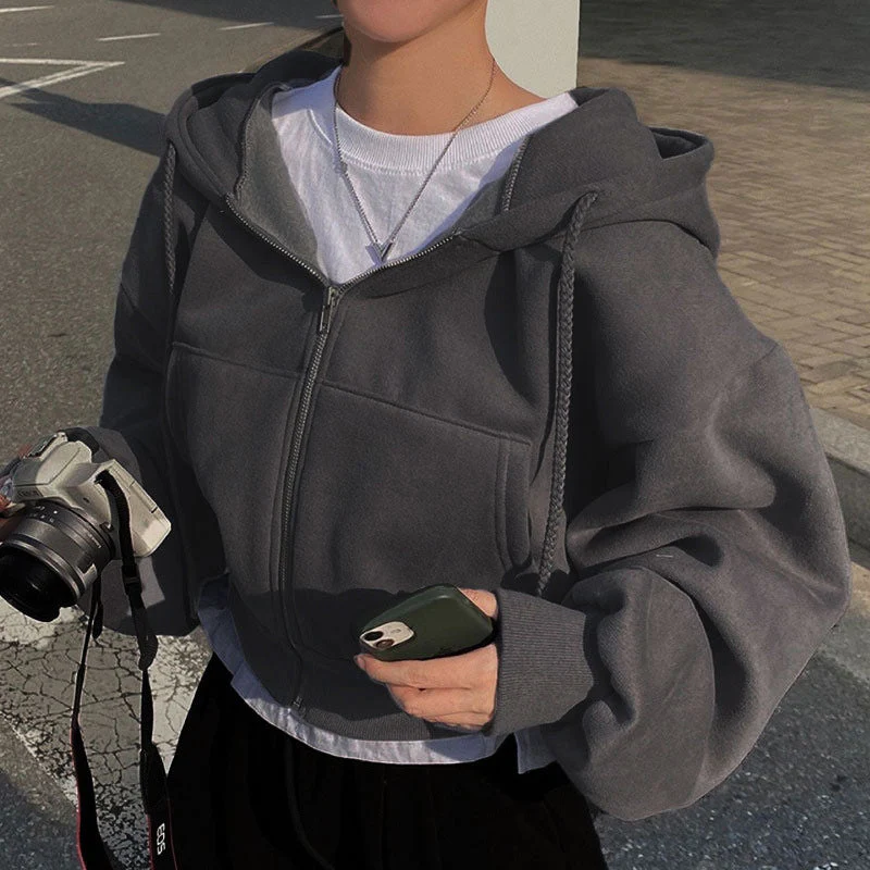 Damen Kapuzenpullover mit Oversized Schnitt und Praktischen Taschen Heidi-Mode - Image 2