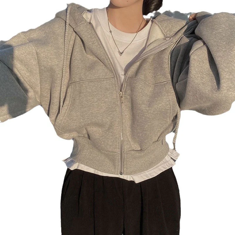 Damen Kapuzenpullover mit Oversized Schnitt und Praktischen Taschen Heidi-Mode - Image 5