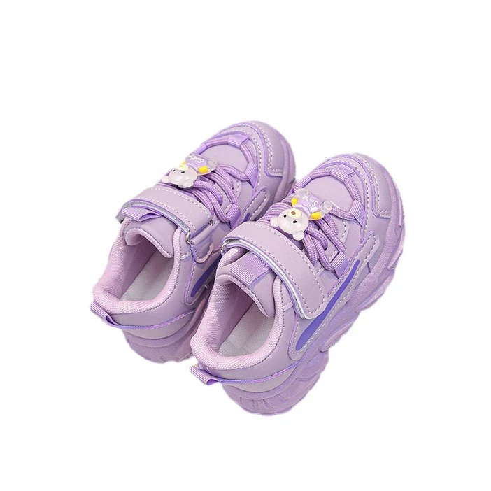 Damen Kindersneaker mit praktischem Klettverschluss und farbenfrohem Design Heidi Mode - Image 5