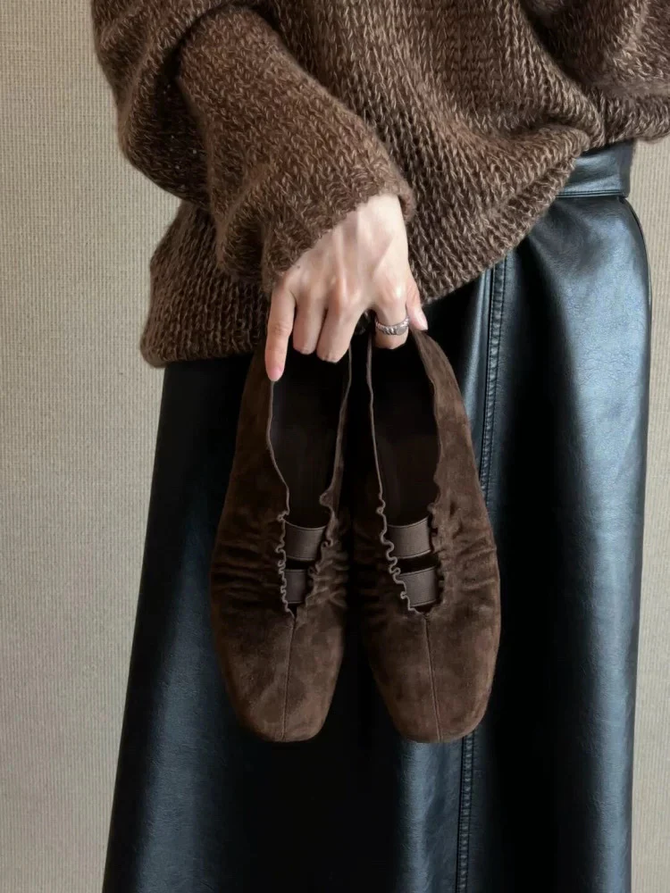 Damen klassische Mokassins mit weichem Innenfutter und modischem Schnürdesign Heidi Mode - Image 6