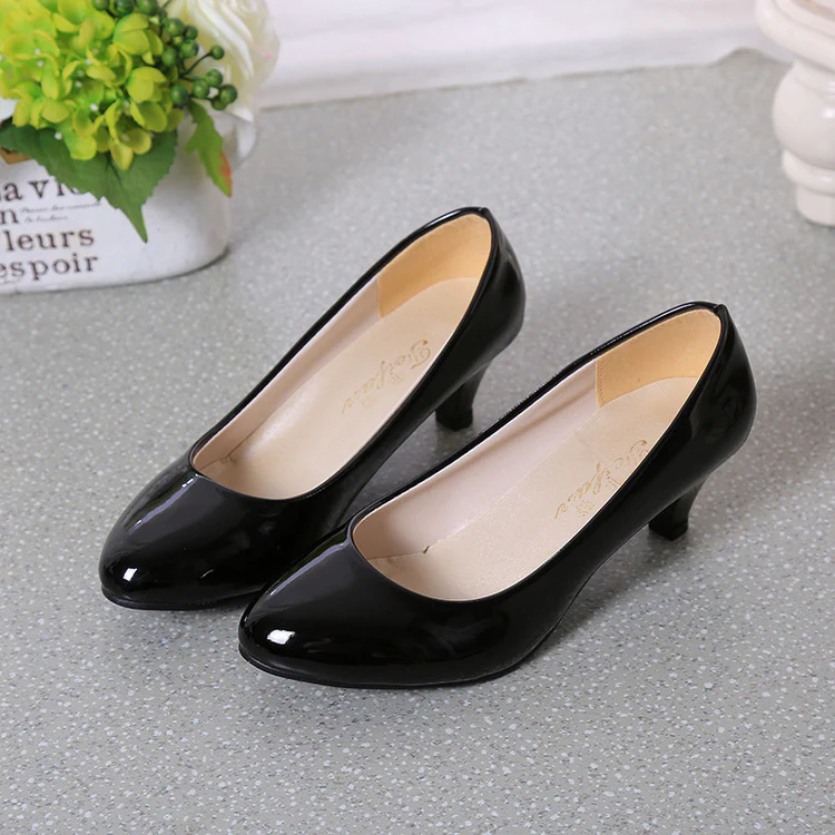 Damen klassische Pumps mit elegantem Absatz und modischem Design Heidi Mode - Image 2