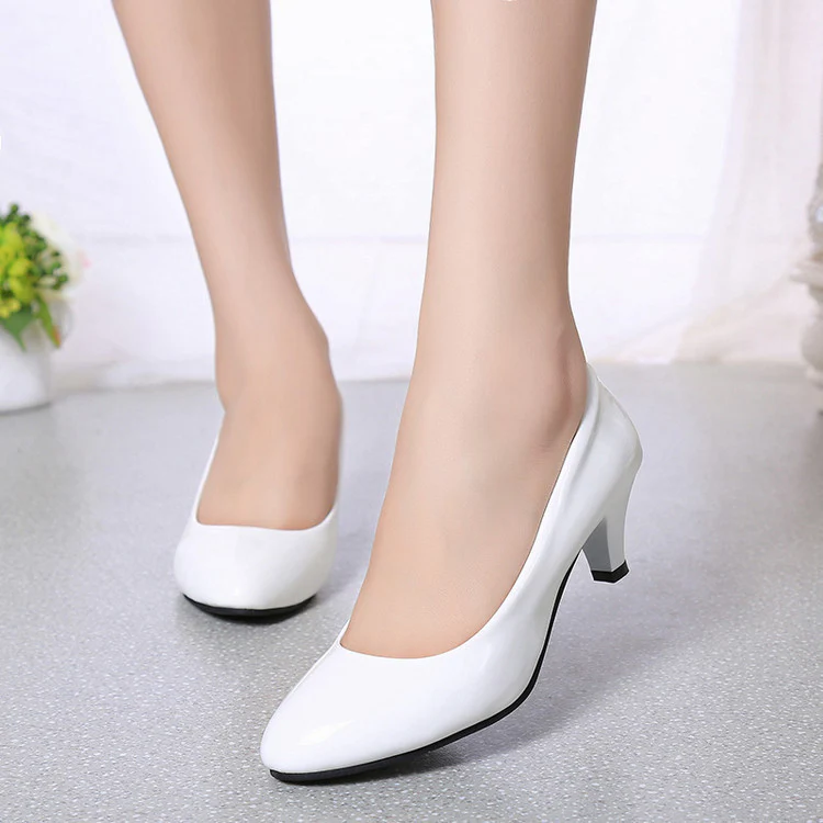 Damen klassische Pumps mit elegantem Absatz und modischem Design Heidi Mode - Image 3