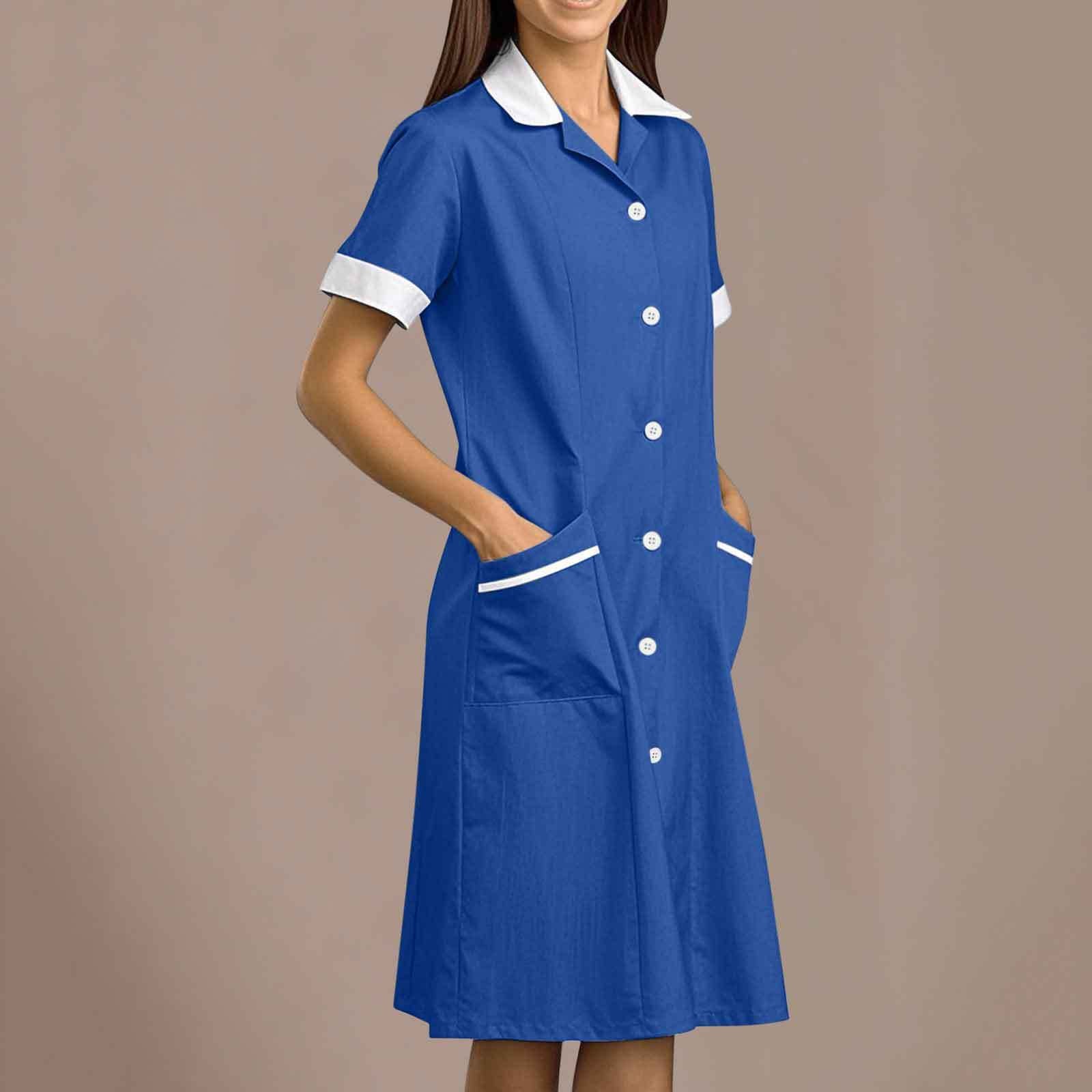 Damen Klassische Schürze mit Taschen Heidi-Mode - Image 6