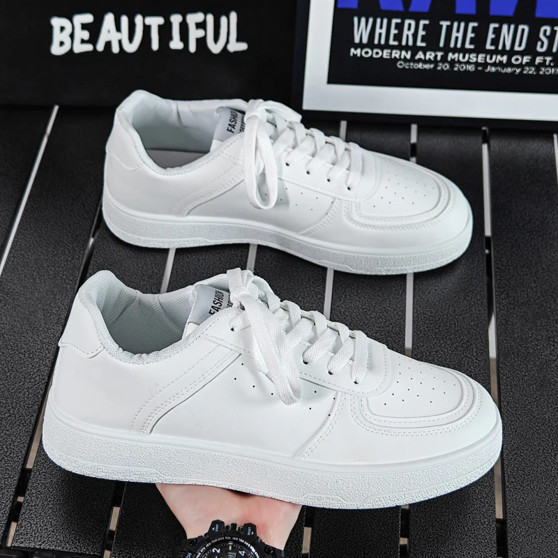 Damen Klassische Sneakers mit perforierter Oberflächenstruktur und bequemer Dämpfung Heidi Mode - Image 3