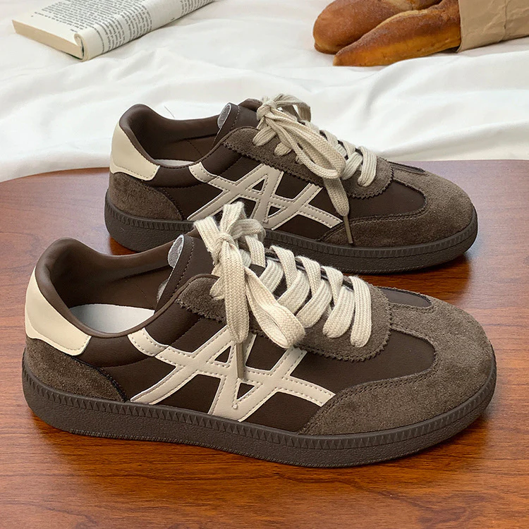Damen Klassische Veloursledersneakers mit sportlich-elegantem Design Heidi Mode - Image 7